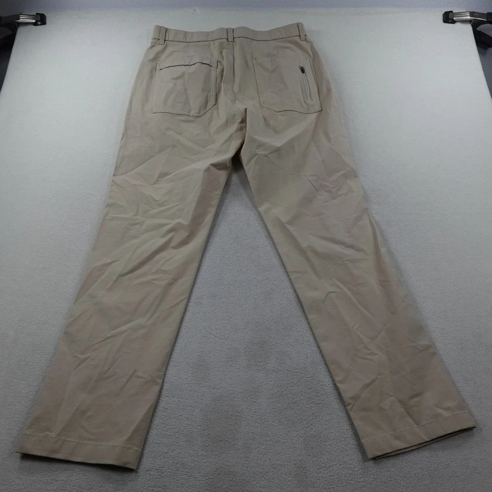 Municipal Sport Superstretch Utility Pants Mens 32 Beige Performance Cotton